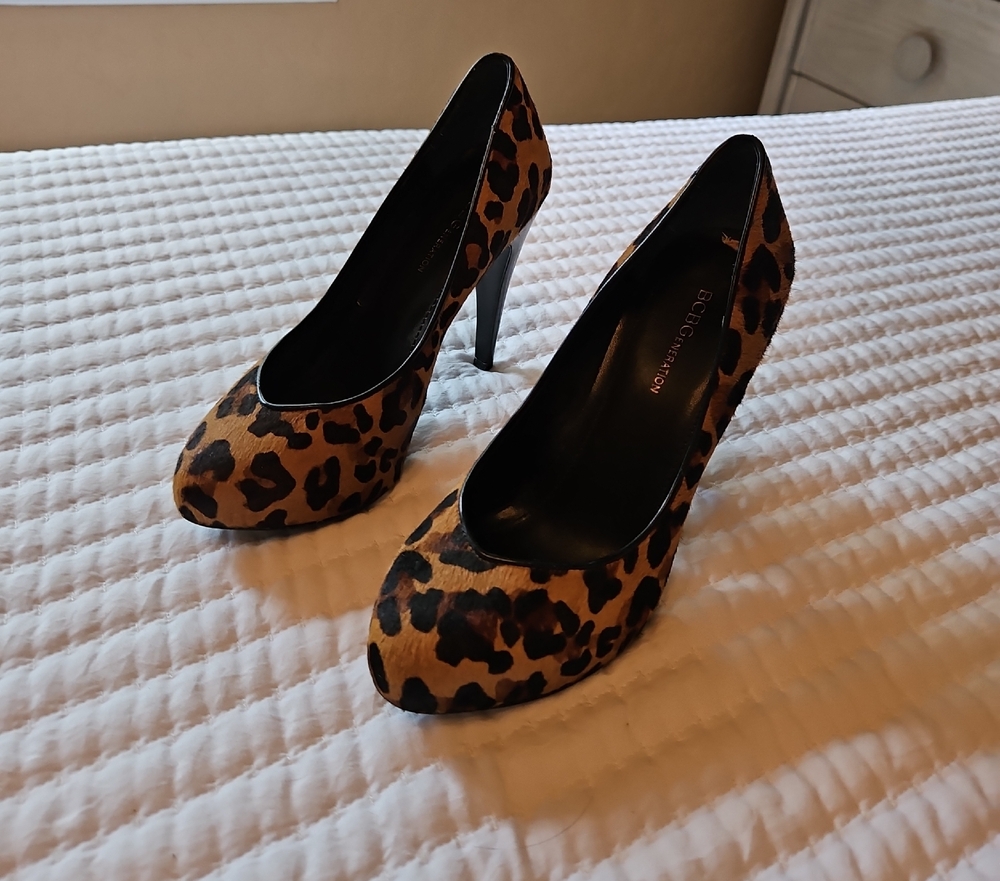 BCBGMaxAzria Brown and Black Heels